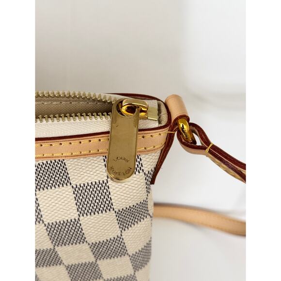 NEW Louis Vuitton Siracusa PM Damier Azur Crossbody Bag - Picture 11 of 15
